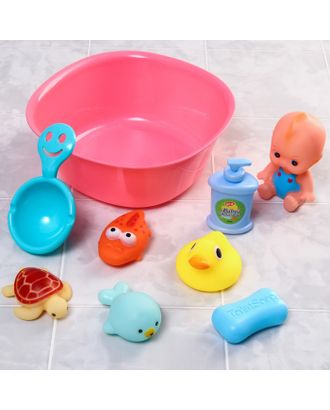 Набор игрушек для игры в ванне «Игры малыша» арт. СМЛ-230637-1-СМЛ0007038975