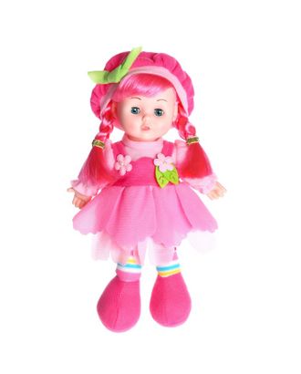 Кукла мягконабивна "Малышка Мэри" 31 см, со звуком, в платье арт. СМЛ-220996-1-СМЛ0007042182
