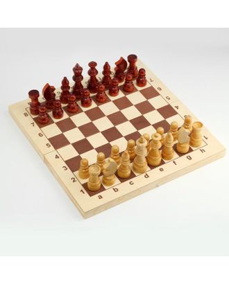 Шахматы гроссмейстерские,  43х21.5х5.5, h=5.6-11.3 см, d=3.4-4 см арт. СМЛ-188726-1-СМЛ0007049853