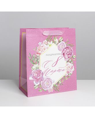 Пакет ламинированный «Розовые мечты», ML 23 × 27 × 11,5 см арт. СМЛ-193972-1-СМЛ0007059440