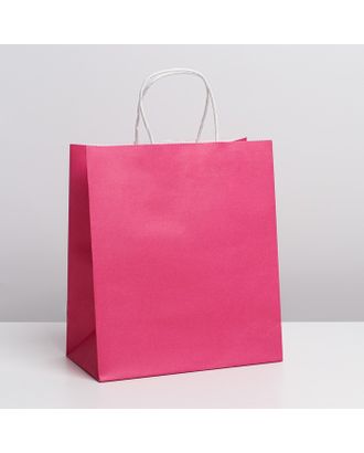 Пакет крафтовый Pink, 22 × 25 × 12 см арт. СМЛ-221025-1-СМЛ0007098729