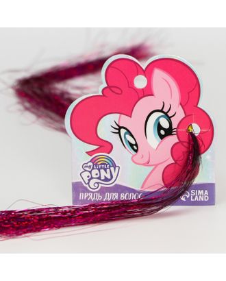 Прядь для волос блестящая розовая "Пинки Пай", My Little Pony арт. СМЛ-211682-1-СМЛ0007102603