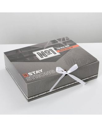 Коробка складная подарочная «№1», 31 × 24,5 × 9 см арт. СМЛ-170304-1-СМЛ0007120074