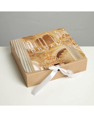 Коробка складная подарочная «Россия», 20 × 18 × 5 см арт. СМЛ-172403-1-СМЛ0007120268