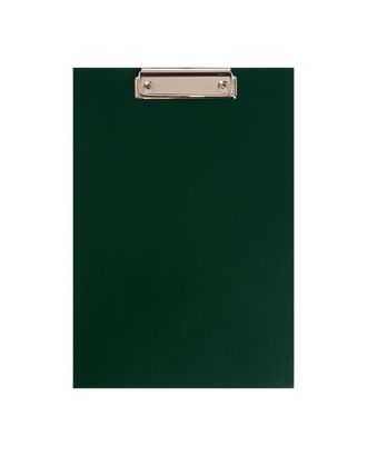 Планшет с зажимом А4, 2 мм, Calligrata прочный, картон/бумвинил, зеленый (клипборд) арт. СМЛ-228074-1-СМЛ0007121651