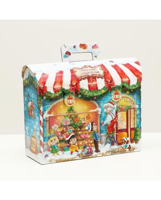 Подарочная коробка "Новогодняя кондитерская" 25 х 9 х 19,5 см, арт. СМЛ-164748-1-СМЛ0007128608