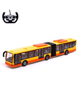 Автобус радиоуправляемый "Городской",работает от аккумулятора, цвет желтый арт. СМЛ-220212-1-СМЛ0007137051