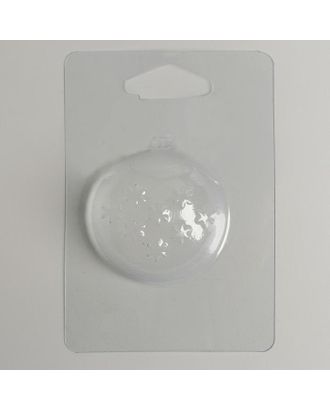 Пластиковая форма для мыла «Ёлочный шар» арт. СМЛ-184410-1-СМЛ0007153058