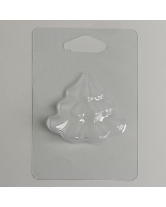 Пластиковая форма для мыла «Нарядная ёлочка» арт. СМЛ-184411-1-СМЛ0007153059