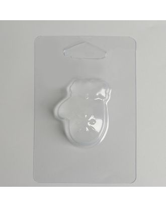 Пластиковая форма для мыла «Варежка» арт. СМЛ-184422-1-СМЛ0007153070