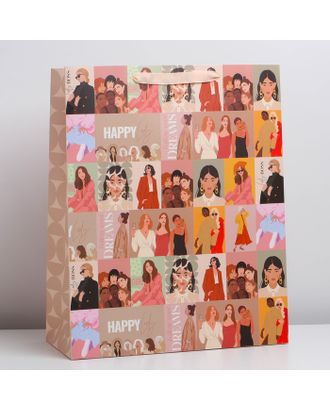 Пакет ламинированный вертикальный «Девушки», XL  40 × 49 × 19 см арт. СМЛ-231219-1-СМЛ0007164806