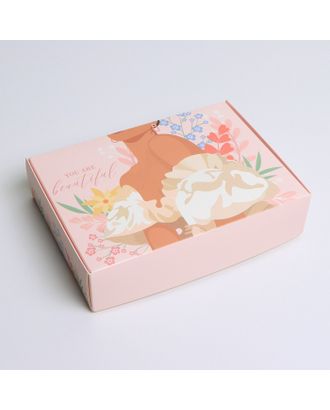 Коробка складная «GIRL», 21 × 15 × 5 см арт. СМЛ-197604-1-СМЛ0007182203