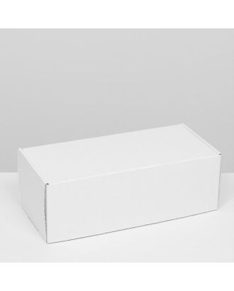 Коробка самосборная, без окна, белая, 16 х 35 х 12 см арт. СМЛ-185433-1-СМЛ0007182353