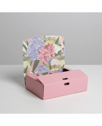 Коробка складная двухсторонняя «Girl», 20 × 18 × 5 см арт. СМЛ-187951-2-СМЛ0007293439