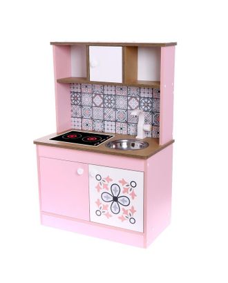 Набор игровой мебели «Детская кухня Розовая плитка» арт. СМЛ-193726-1-СМЛ0007336628