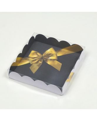 Коробочка для печенья, "Royal gold ", 15 х 15 х 3 см арт. СМЛ-231440-1-СМЛ0007365330