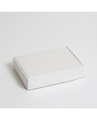 Коробка самосборная, белая, 21 х 15 х 5 см арт. СМЛ-194568-1-СМЛ0007370802