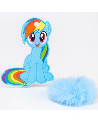 Резинка для волос "Радуга Деш", My Little Pony, голубая арт. СМЛ-230888-1-СМЛ0007384909