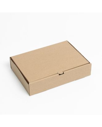 Коробка для пирога, крафт, 29 х 20 х 6 см арт. СМЛ-190483-1-СМЛ0007435019