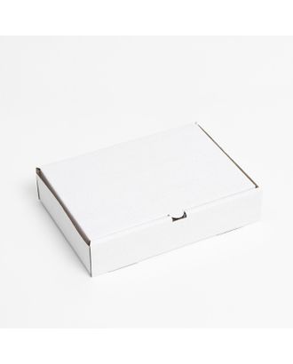 Коробка для пирога, белая, 29 х 20 х 6 см арт. СМЛ-190484-1-СМЛ0007435020