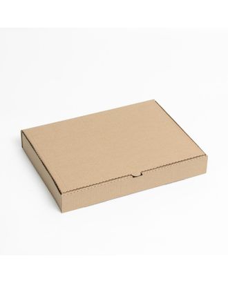 Коробка для пирога, крафт, 39 х 25 х 6 см арт. СМЛ-192798-1-СМЛ0007435021