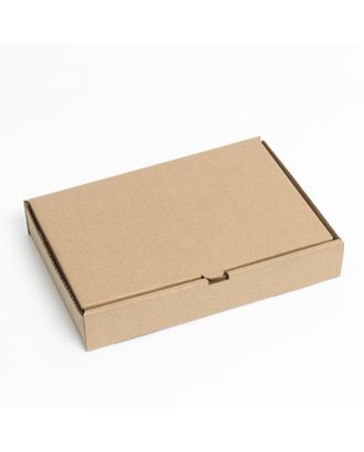 Коробка для пиццы, крафт, 30 х 20 х 5 см арт. СМЛ-190490-1-СМЛ0007435028