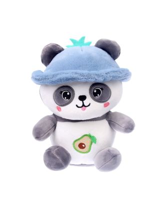 Мягкая игрушка "Панда в панамке" 20 см, цвет МИКС арт. СМЛ-219977-1-СМЛ0007489578