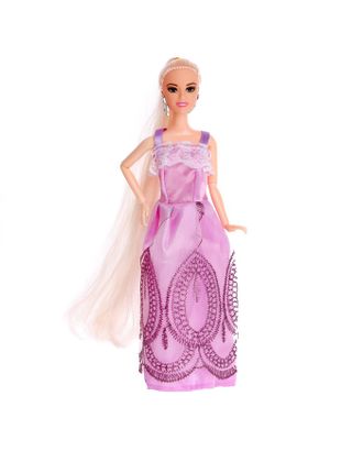 Кукла-модель шарнирная "Синтия" в платье, длинные волосы, МИКС арт. СМЛ-212018-1-СМЛ0007558977