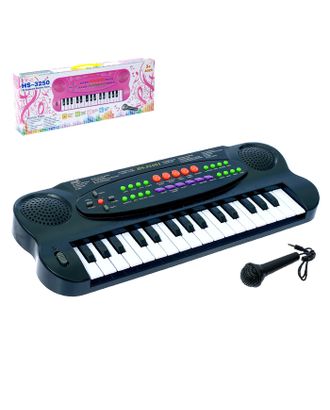 Синтезатор «Музыкальная игра» с микрофоном, 32 клавиши арт. СМЛ-102342-1-СМЛ0000755969