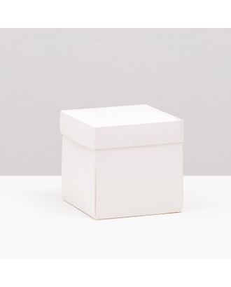 Упаковка для бургера, белый, 10 х 10 х 10 см арт. СМЛ-230262-1-СМЛ0007568278