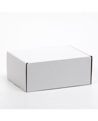 Коробка самосборная, белая, 23 х 17 х 10 см, арт. СМЛ-215746-1-СМЛ0007620642