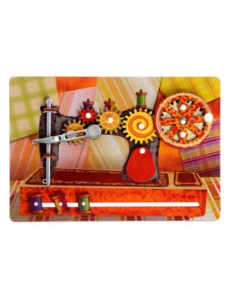 Бизиборд- обучающая доска "Швейная машинка" ST0060 арт. СМЛ-226828-1-СМЛ0007701811