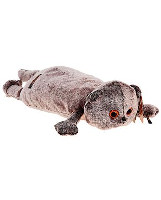 Мягкая игрушка-подушка «Кот», цвет серый, 40 см арт. СМЛ-102810-1-СМЛ0000871972