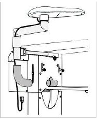 Купить Поворотный рычаг Comel AKN-04E для столов серии BR/A SXD арт. ТМ-482-1-ТМ0652984 оптом в Усть-Каменогорске