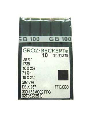 Игла Groz-beckert DBx1 FFG/SES № 100/16 арт. ТМ-6253-1-ТМ-0014918