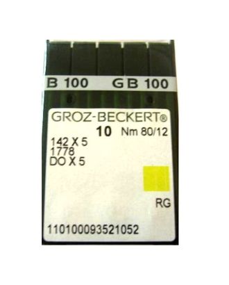 Игла Groz-Beckert DOx5 (142x5) № 80/12 арт. ТМ-6298-1-ТМ-0015312