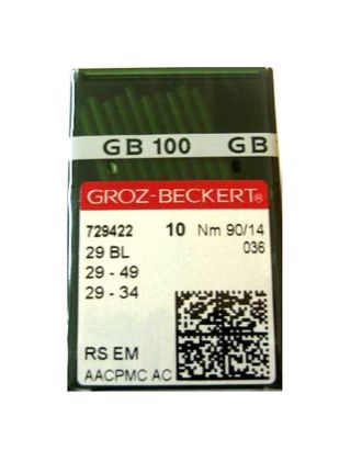 Игла Groz-beckert 29 BL (LWx6T) № 70/10 арт. ТМ-6462-1-ТМ-0018062