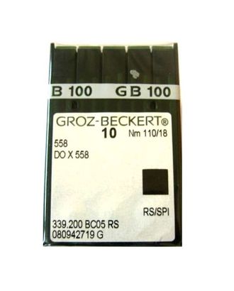 Игла Groz-Beckert 558 (DOx558) RS/SPI № 100/16 арт. ТМ-6589-1-ТМ-0019980