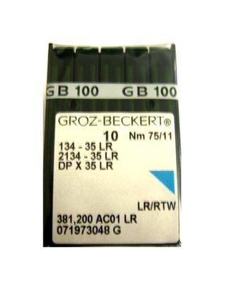 Игла Groz-Beckert DPx35LR (134x35LR) № 80/12 арт. ТМ-6830-1-ТМ-0024200