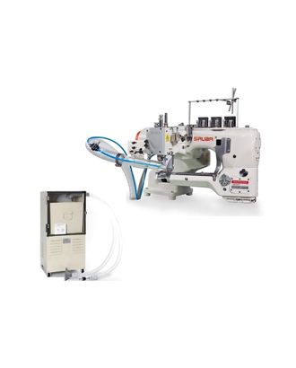 Промышленная швейная машина Siruba D007S-460-02H-ET/AW2W/HS-AW2-A (серводвигатель) (флэтлок) арт. ТМ-7594-1-ТМ-0052314