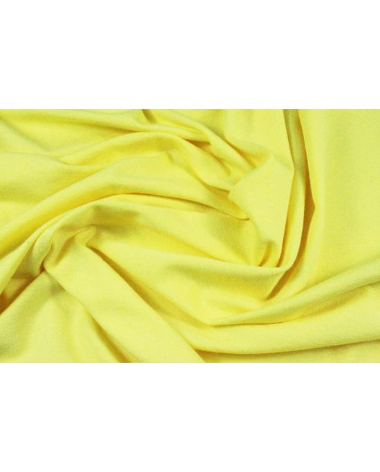 Ткань трикотаж нежно-желтого цвета (235 г/м2) желтого цвета - Артикул -ГТ0025975 - оптом купить в Москве по недорогой цене в интернет-магазинеСтартекс