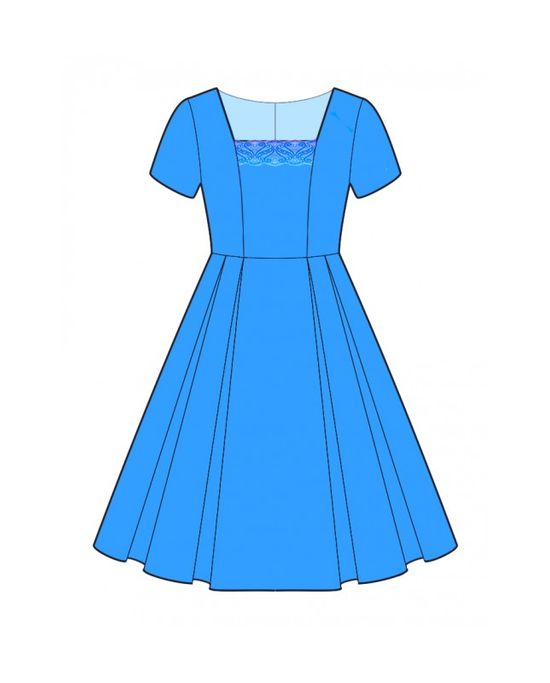 Три платья с пышной юбкой - выкройки от А. Корфиати