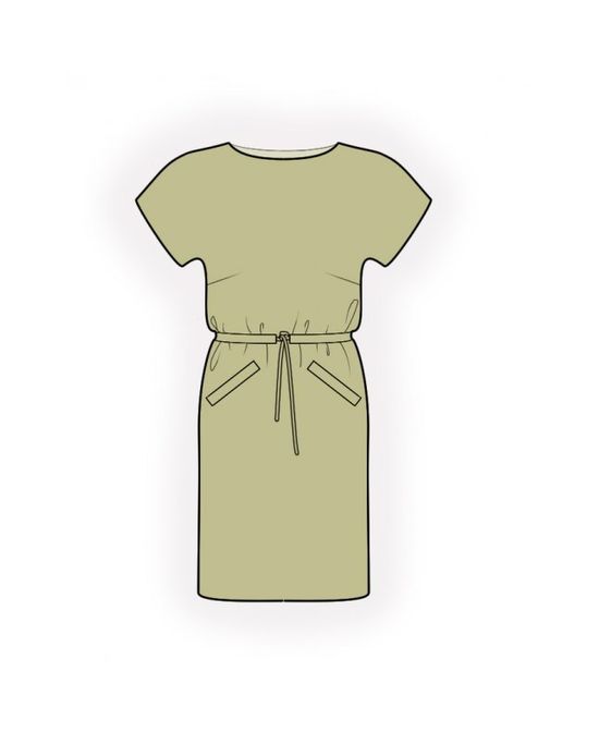 Платье-туника, выкройка Grasser № – купить онлайн на сайте GRASSER, каталог выкроек с ценами