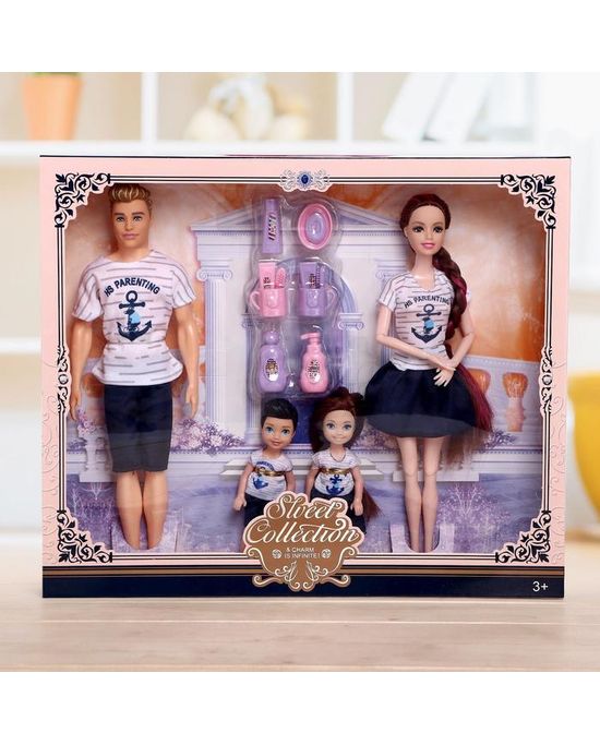 Набор кукол семья с пупсом WiMi купить в интернет-магазине Wildberries