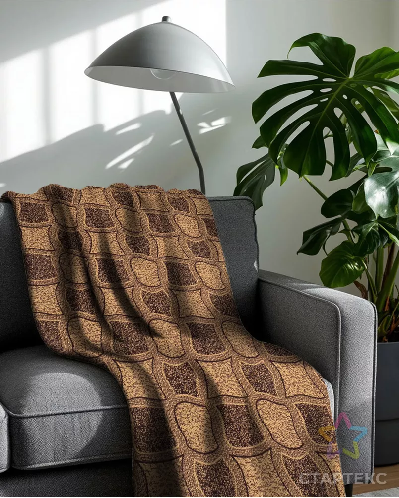 Гобелен двухцветный 150 см JB-100 арт. Г150-204-1-0011.078 - рис. 5