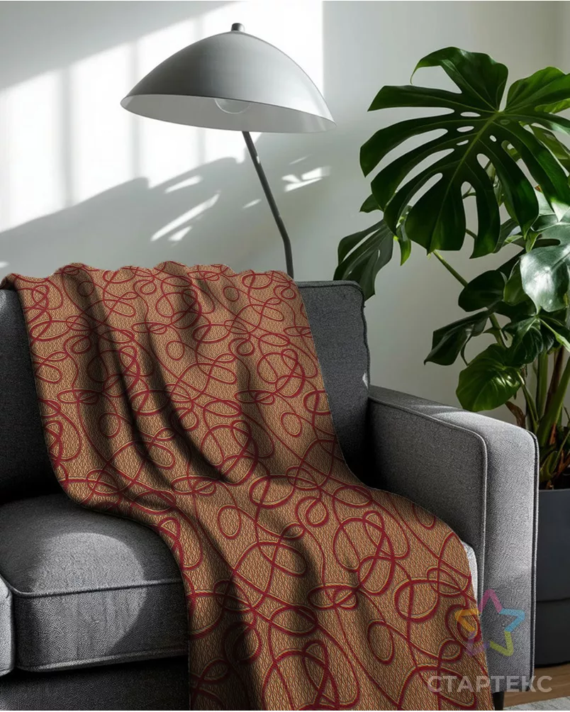 Гобелен двухцветный 200 см  JM-044 DD арт. Г200-281-1-0042.073 - рис. 7