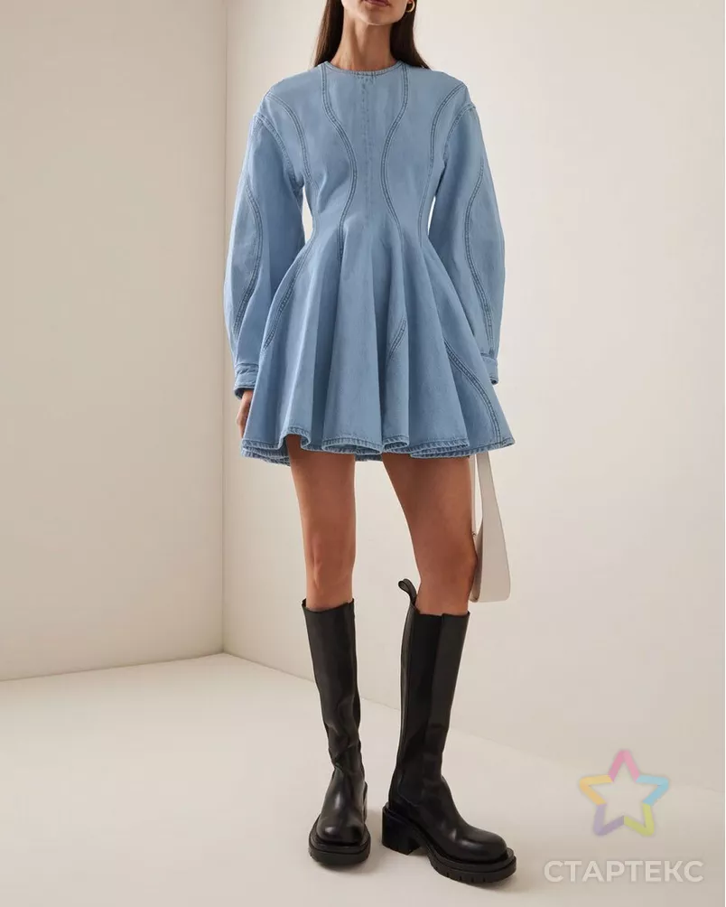 Джинс стрейч "Мустанг" арт. ДЖО-14-44-11232.008 - рис. 3