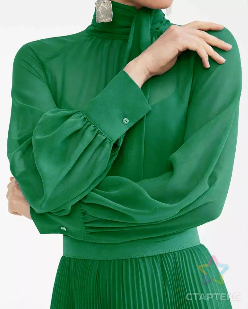 Шифон Мульти однотонный арт. ШО-37-78-1665.039 - рис. 2