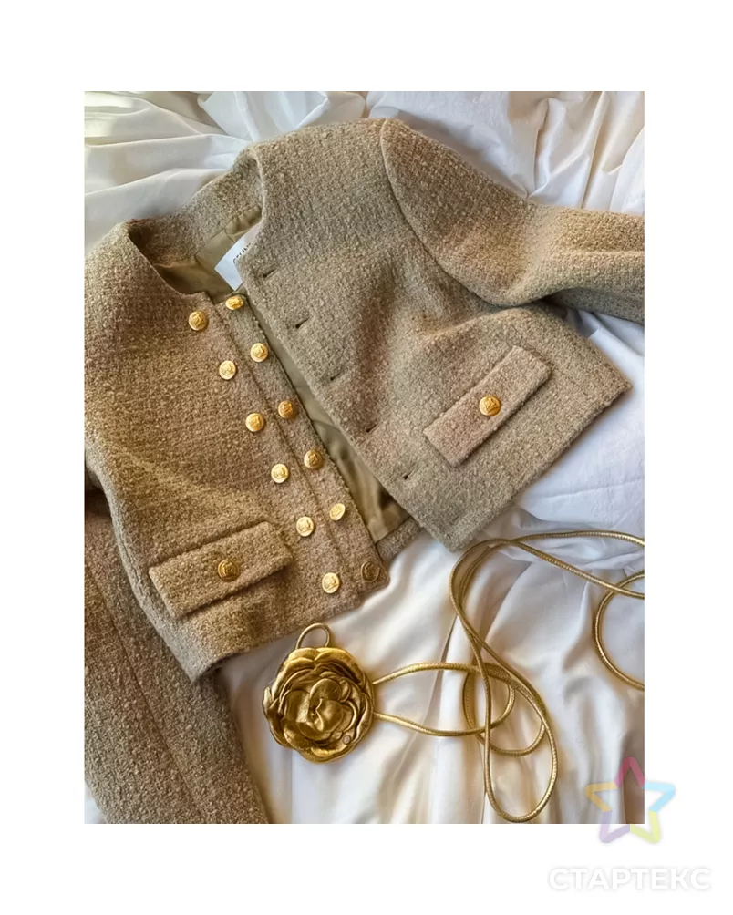 Букле с люрексом  "Одри" арт. БК-516-2-24598.002 - рис. 2