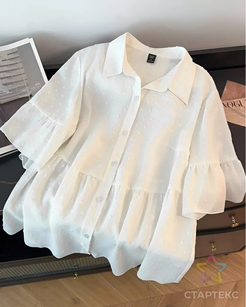 Шифон  "Мушка" арт. ШИ-3-2-21647.002 - рис. 2